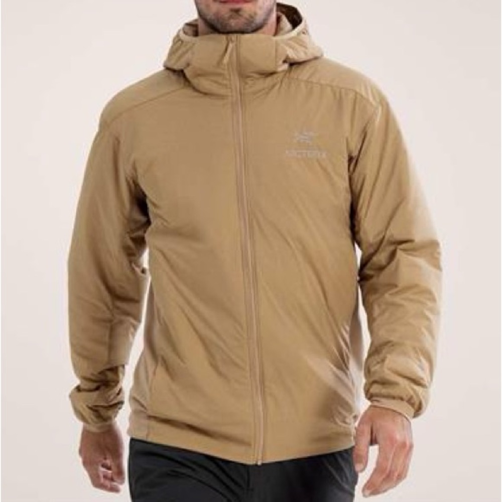Arc'teryx Atom SL Hoody Canvas Tan Beige Coat Jacket Men’s Medium NWT